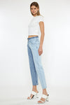 Pearl  High Rise Straight Jeans - Official Kancan USA