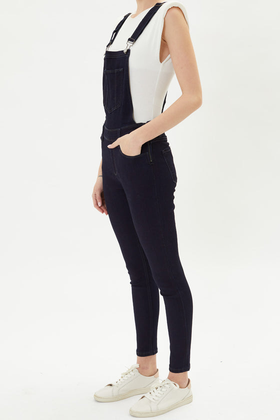 Topanga High Rise Ankle Skinny Overalls - Official Kancan USA