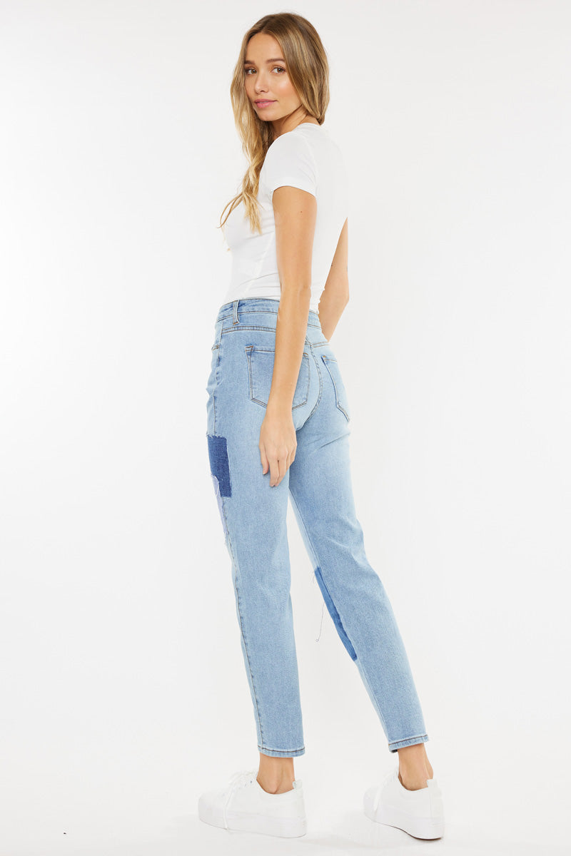 Nami High Rise Mom Jeans – Kancan USA