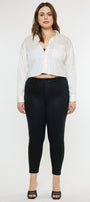 Teresa High Rise Coated Super Skinny Jeans - Plus - Official Kancan USA