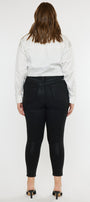 Teresa High Rise Coated Super Skinny Jeans - Plus - Official Kancan USA