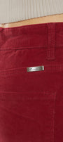 Leah High Rise Mom Fit Corduroy Pants - Official Kancan USA