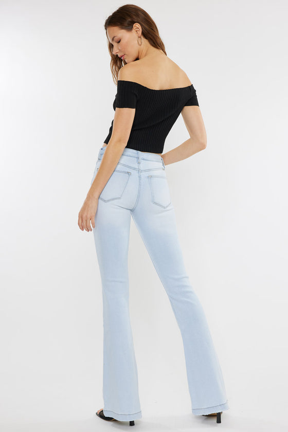 Harlowe Mid Rise Flare Jeans - Official Kancan USA