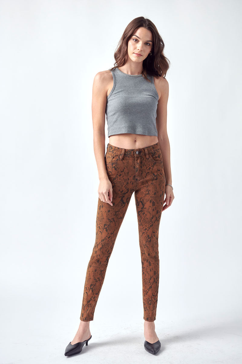 Anastasia High Rise Super Skinny Jeans - Official Kancan USA