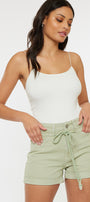 Azalea High Rise Draw String Shorts - Official Kancan USA