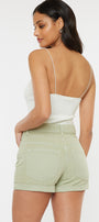 Azalea High Rise Draw String Shorts - Official Kancan USA