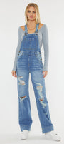 Malibu High Rise Wide Leg Overalls - Official Kancan USA