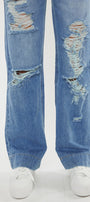 Malibu High Rise Wide Leg Overalls - Official Kancan USA