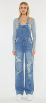 Malibu High Rise Wide Leg Overalls - Official Kancan USA