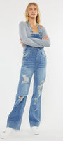 Malibu High Rise Wide Leg Overalls - Official Kancan USA