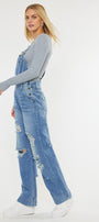 Malibu High Rise Wide Leg Overalls - Official Kancan USA