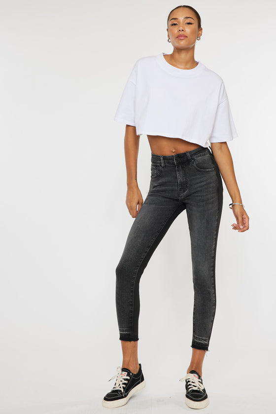 Rebel High Rise Ankle Skinny - Official Kancan USA