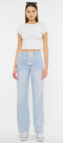 Alina Ultra High Rise Wide Leg Jeans - Official Kancan USA