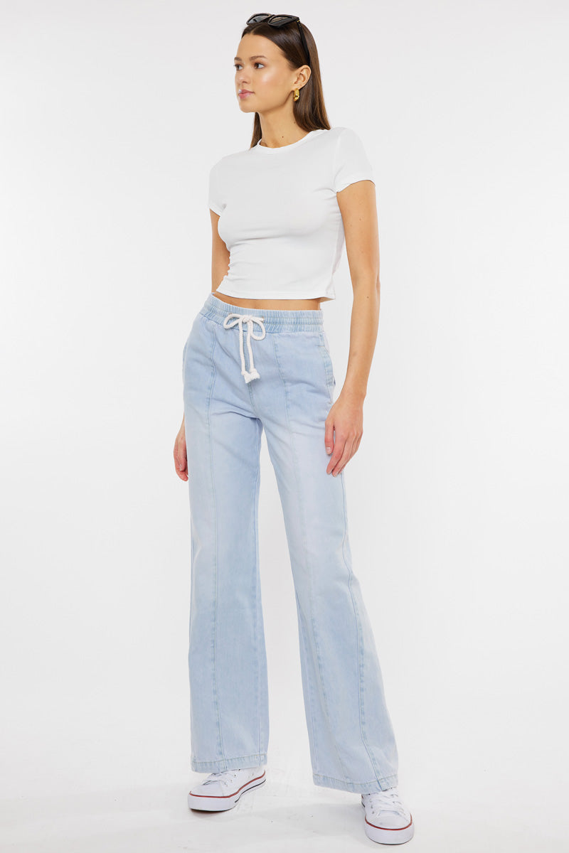 Alina Ultra High Rise Wide Leg Jeans – Kancan USA