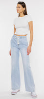 Alina Ultra High Rise Wide Leg Jeans - Official Kancan USA