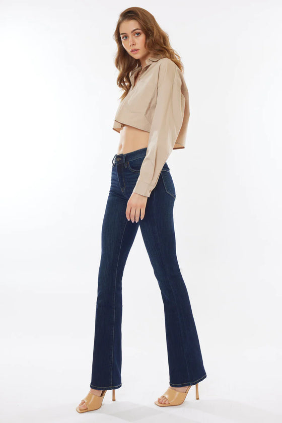 Acacia High Rise Bootcut Jeans - Official Kancan USA