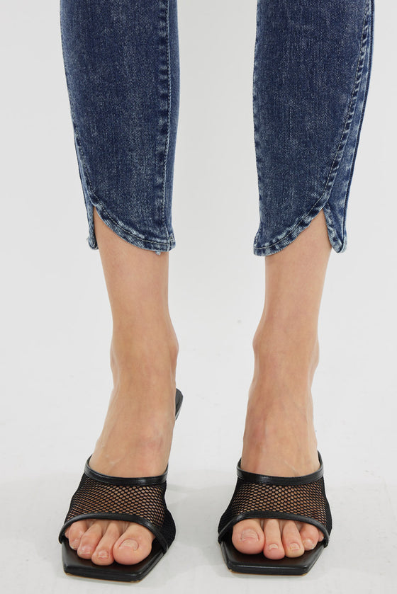 Temple Mid Rise Ankle Skinny - Official Kancan USA