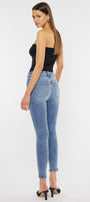 Vincity High Rise Ankle Skinny Jeans - Official Kancan USA
