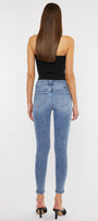 Vincity High Rise Ankle Skinny Jeans - Official Kancan USA