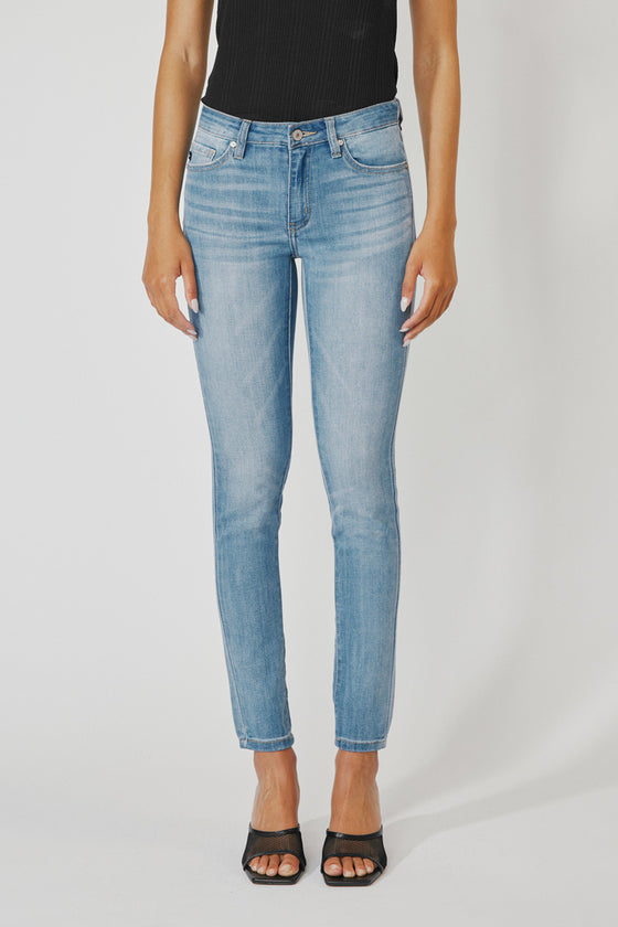 Ashlyn Mid Rise Super Skinny Jeans - Official Kancan USA