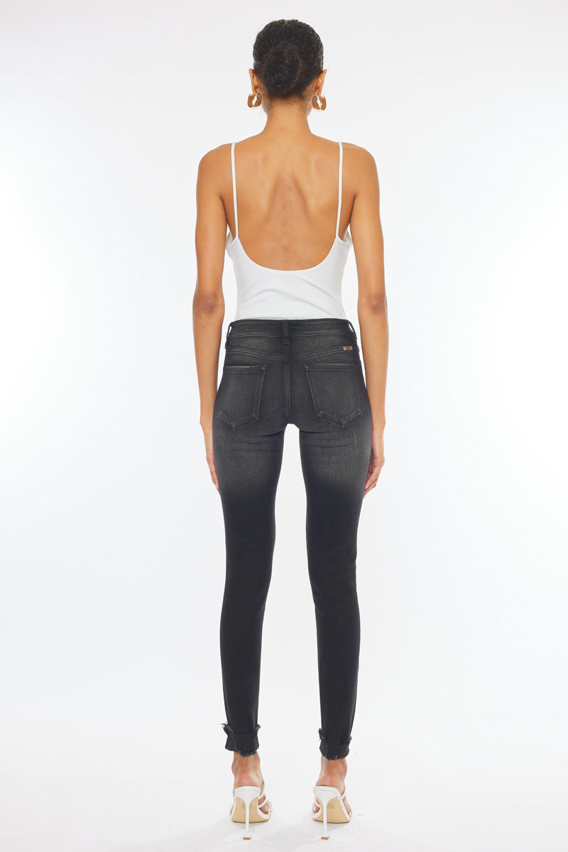 Jessie Mid Rise Super Skinny Jeans - Official Kancan USA