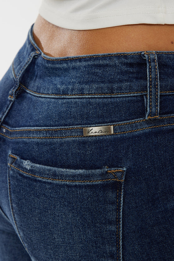 Sienna Mid Rise Super Skinny Jeans - Official Kancan USA