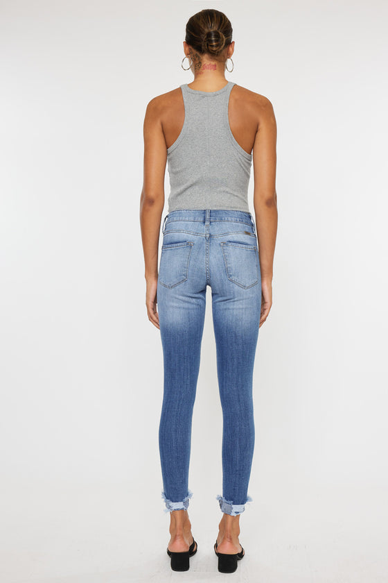 Florence Mid Rise Super Skinny Jeans - Official Kancan USA