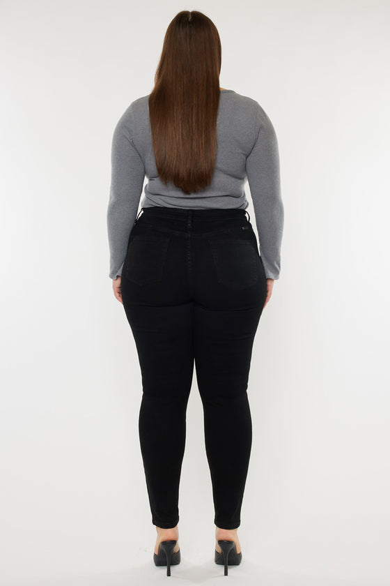 Jones High Rise Ankle Skinny Jeans (Plus Size) - Official Kancan USA