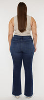 Yvette High Rise Flare Jeans - Plus - Official Kancan USA
