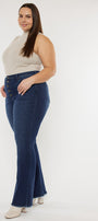 Yvette High Rise Flare Jeans - Plus - Official Kancan USA