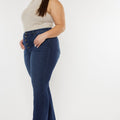 Yvette High Rise Flare Jeans - Plus - Official Kancan USA