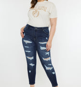 Tanya High Rise Super Skinny Jeans (Plus Size) - Official Kancan USA