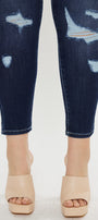 Tanya High Rise Super Skinny Jeans (Plus Size) - Official Kancan USA