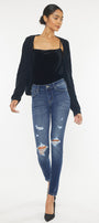 Twyla Mid Rise Super Skinny Jeans - Official Kancan USA