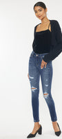 Twyla Mid Rise Super Skinny Jeans - Official Kancan USA