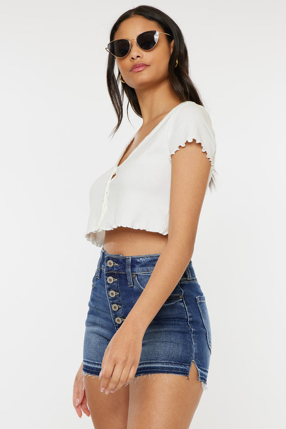 Roxie Ultra High Rise Shorts - Official Kancan USA