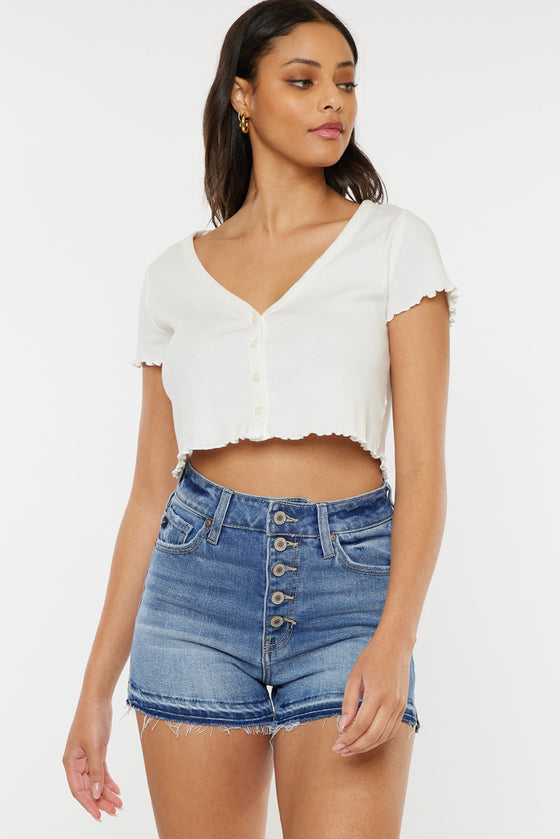 Roxie Ultra High Rise Shorts - Official Kancan USA