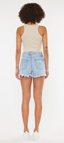 Leandra High Rise Crossover Shorts - Official Kancan USA