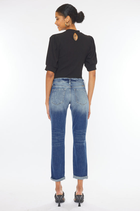 Aries Mid Rise Boyfriend Jeans - Official Kancan USA