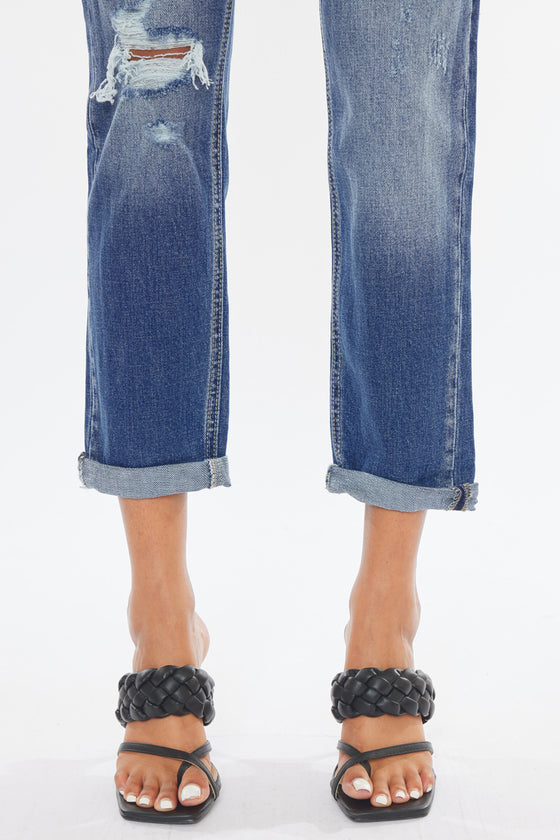 Aries Mid Rise Boyfriend Jeans - Official Kancan USA