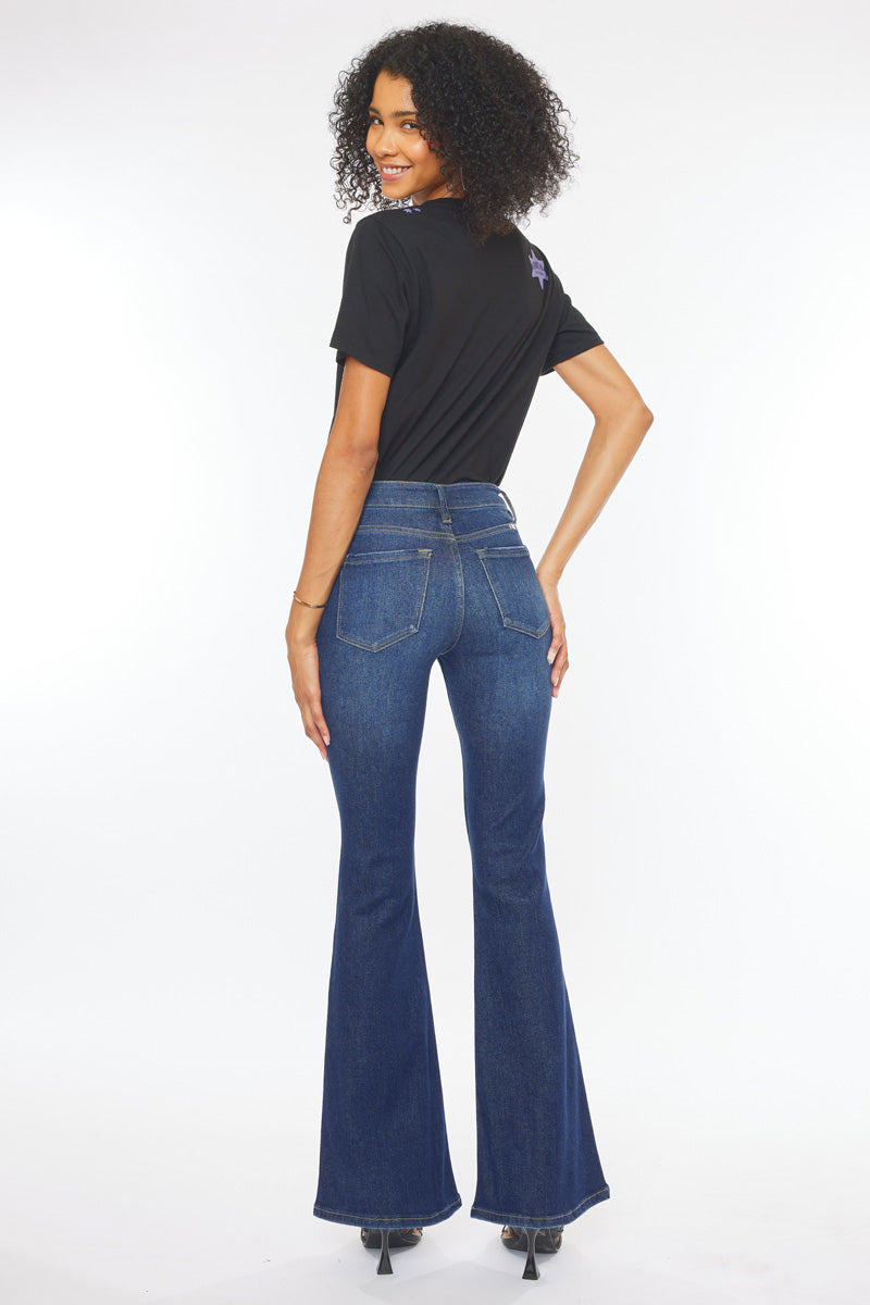 Odie High Rise Flare Jeans - Official Kancan USA