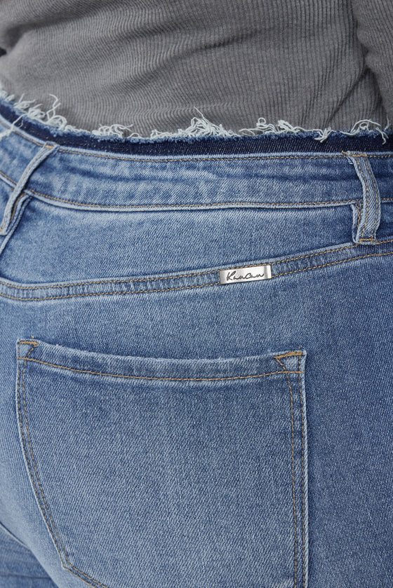 Ivory High Rise Super Skinny Jeans (Plus Size) - Official Kancan USA