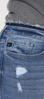 Ivory High Rise Super Skinny Jeans (Plus Size) - Official Kancan USA
