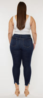 Ani High Rise Ankle Skinny Jeans (Plus Size) - Official Kancan USA