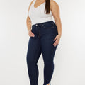 Courtney High Rise Ankle Skinny Jeans (Plus Size) - Official Kancan USA