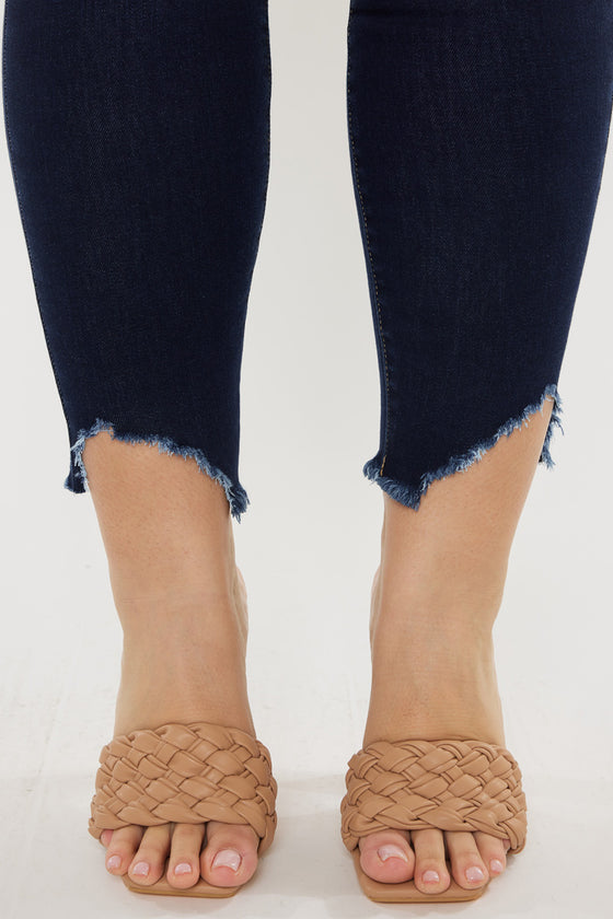 Ani High Rise Ankle Skinny Jeans (Plus Size) - Official Kancan USA