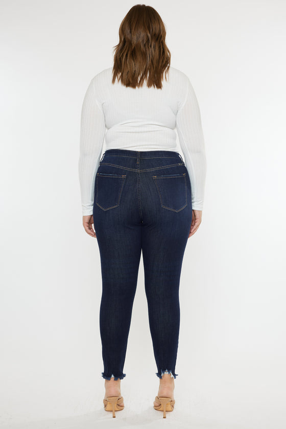 Martha High Rise Super Skinny Jeans (Plus Size) - Official Kancan USA
