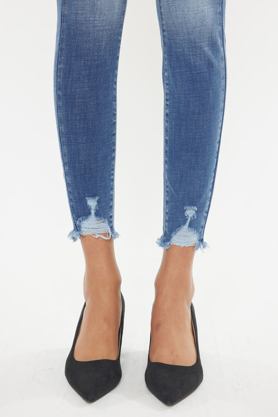 Esther High Rise Ankle Skinny Jeans - Official Kancan USA