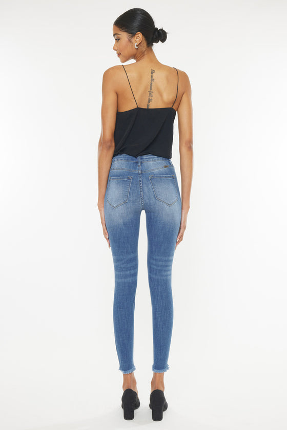 Esther High Rise Ankle Skinny Jeans - Official Kancan USA