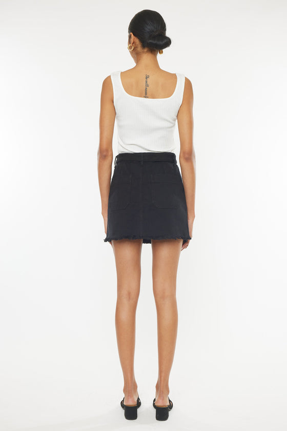 Eleanor Belted Mini Skirt - Official Kancan USA